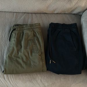 2 pairs of Hollister Joggers